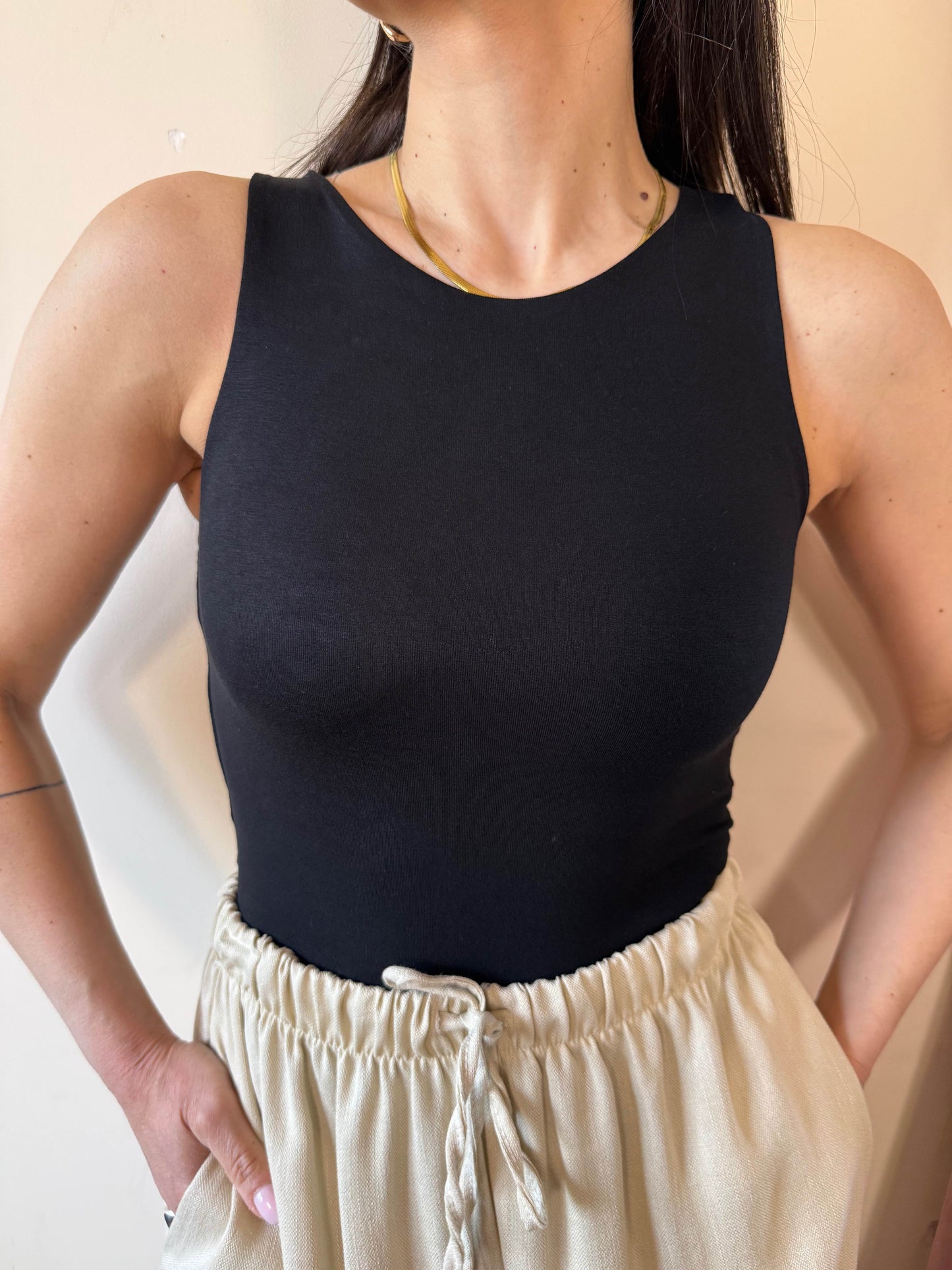 Body basic smanicato +4colori