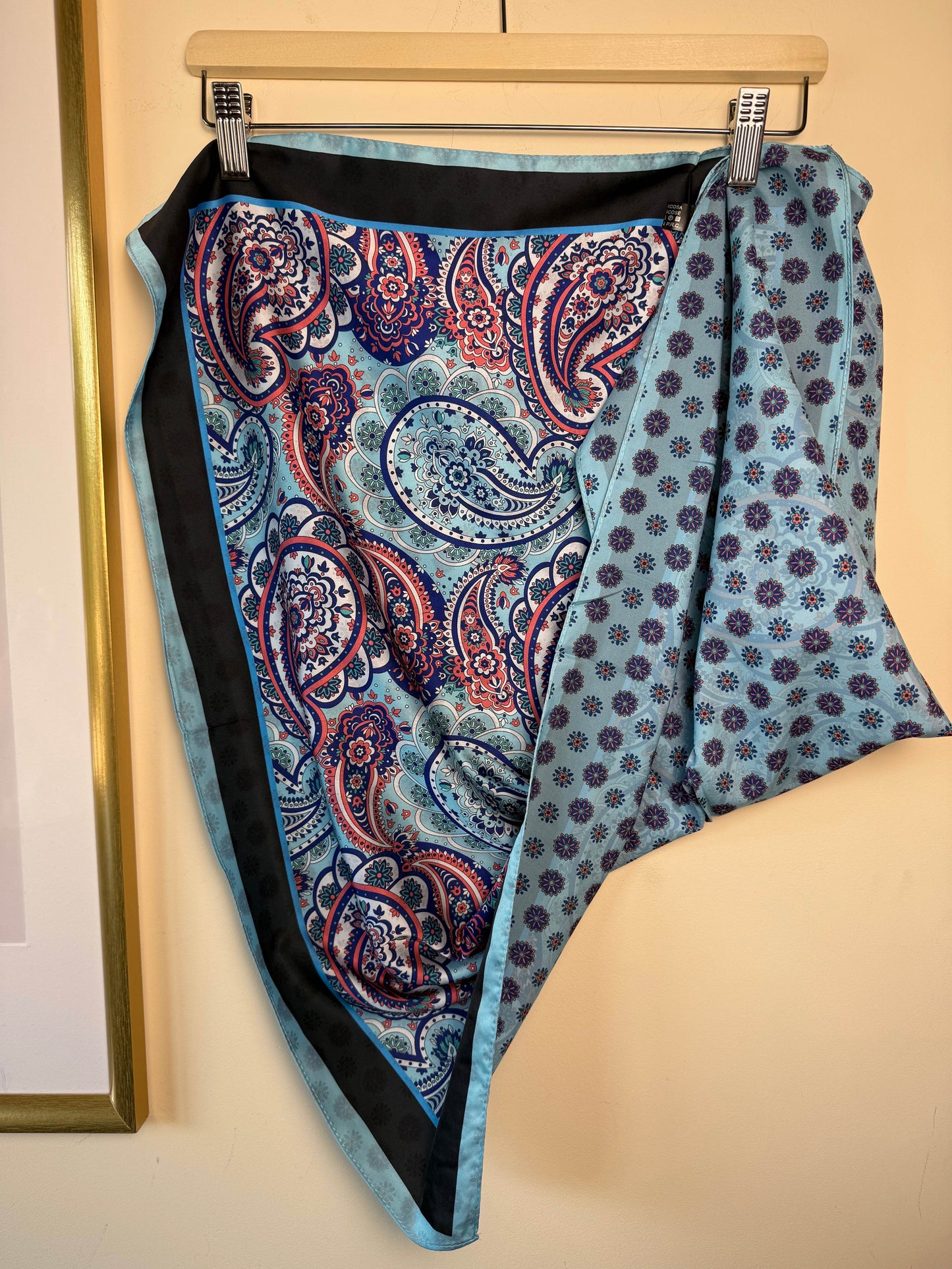 Foulard Marlena azzurro