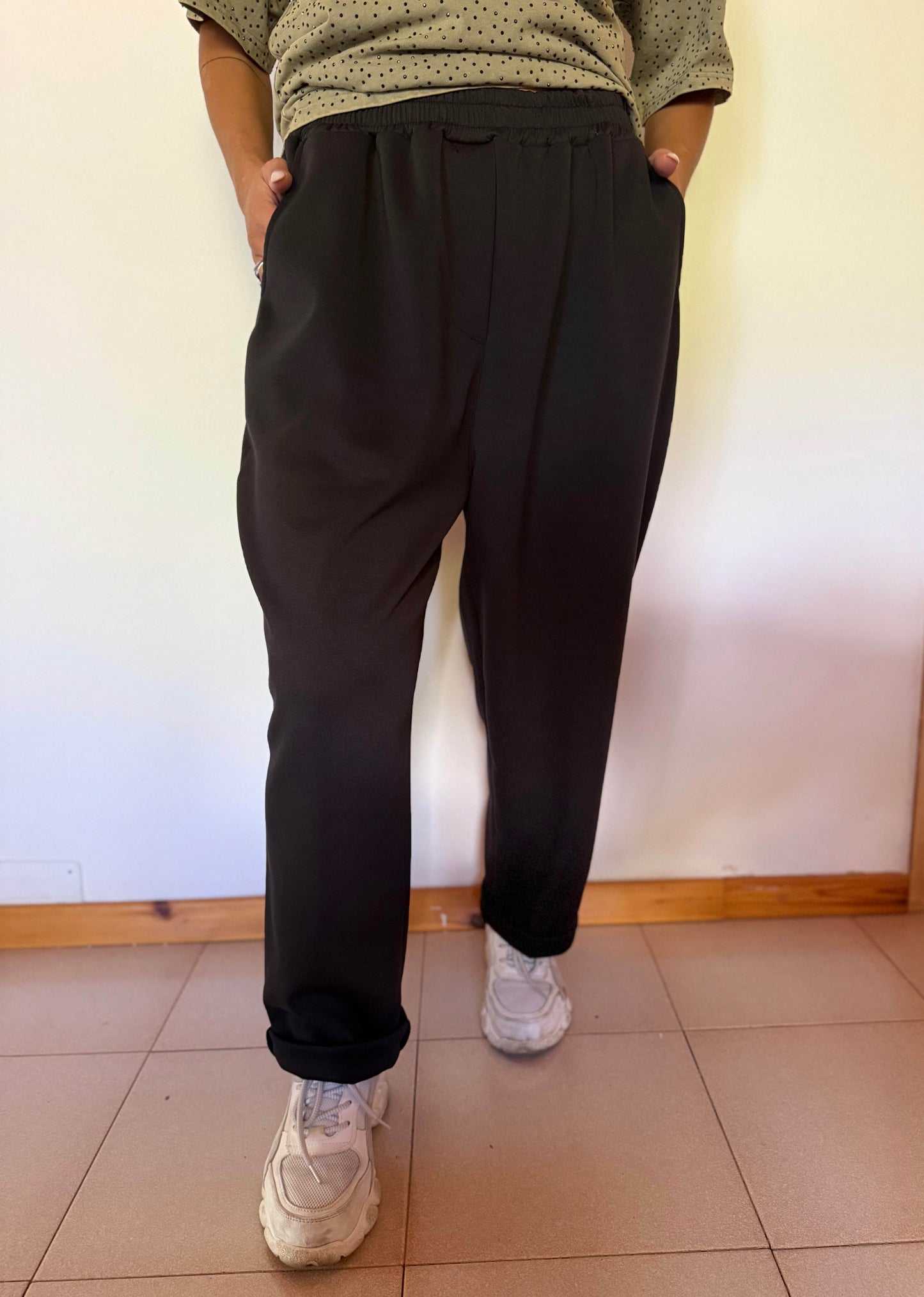 Pantalone jogger over