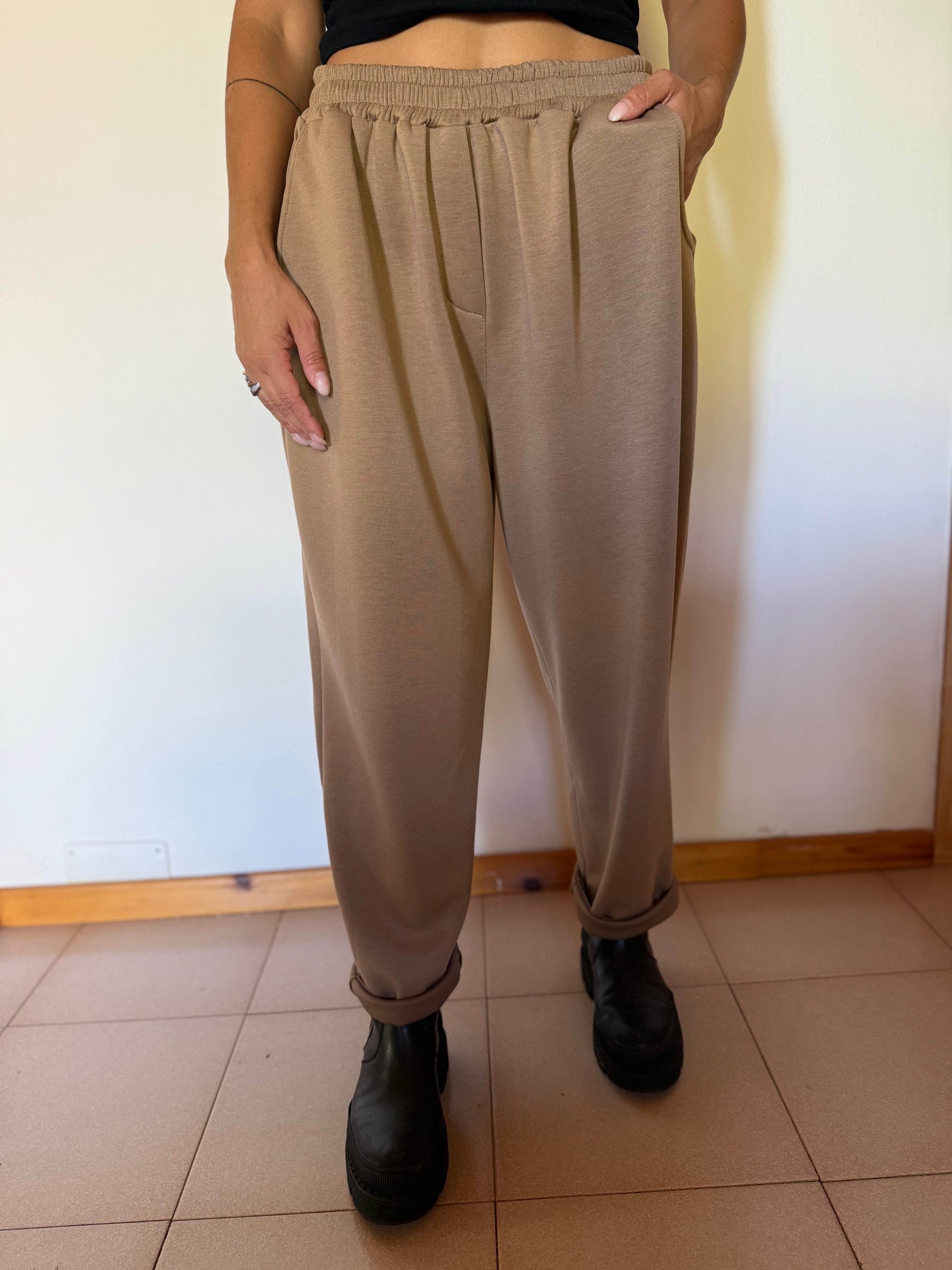 Pantalone jogger over
