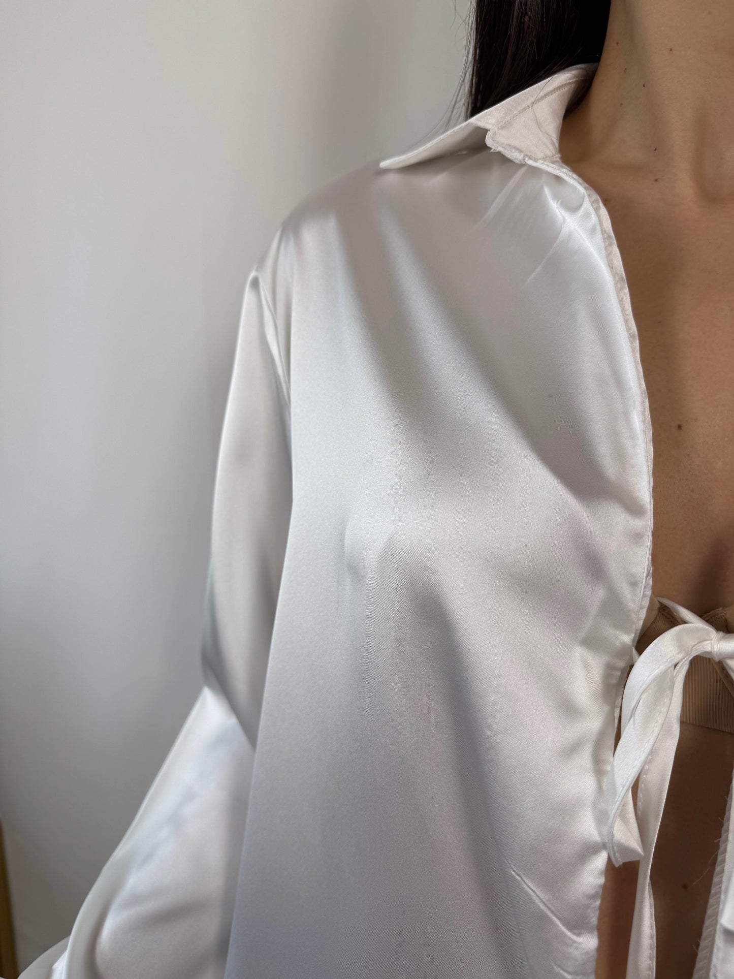 Camicia in satin