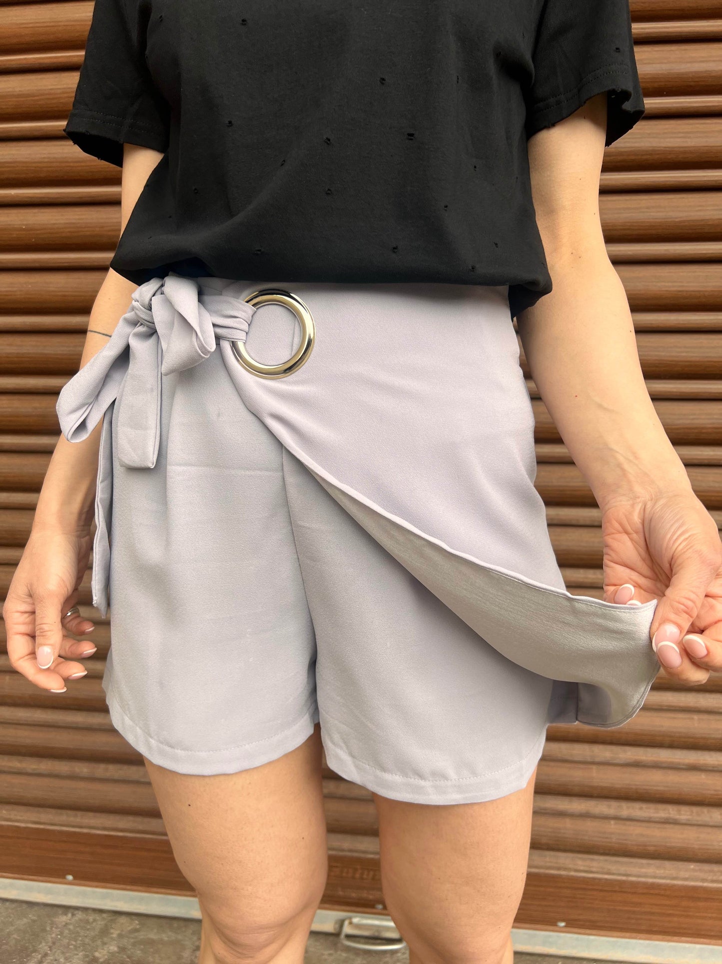 Pantaloncini con fiocco
