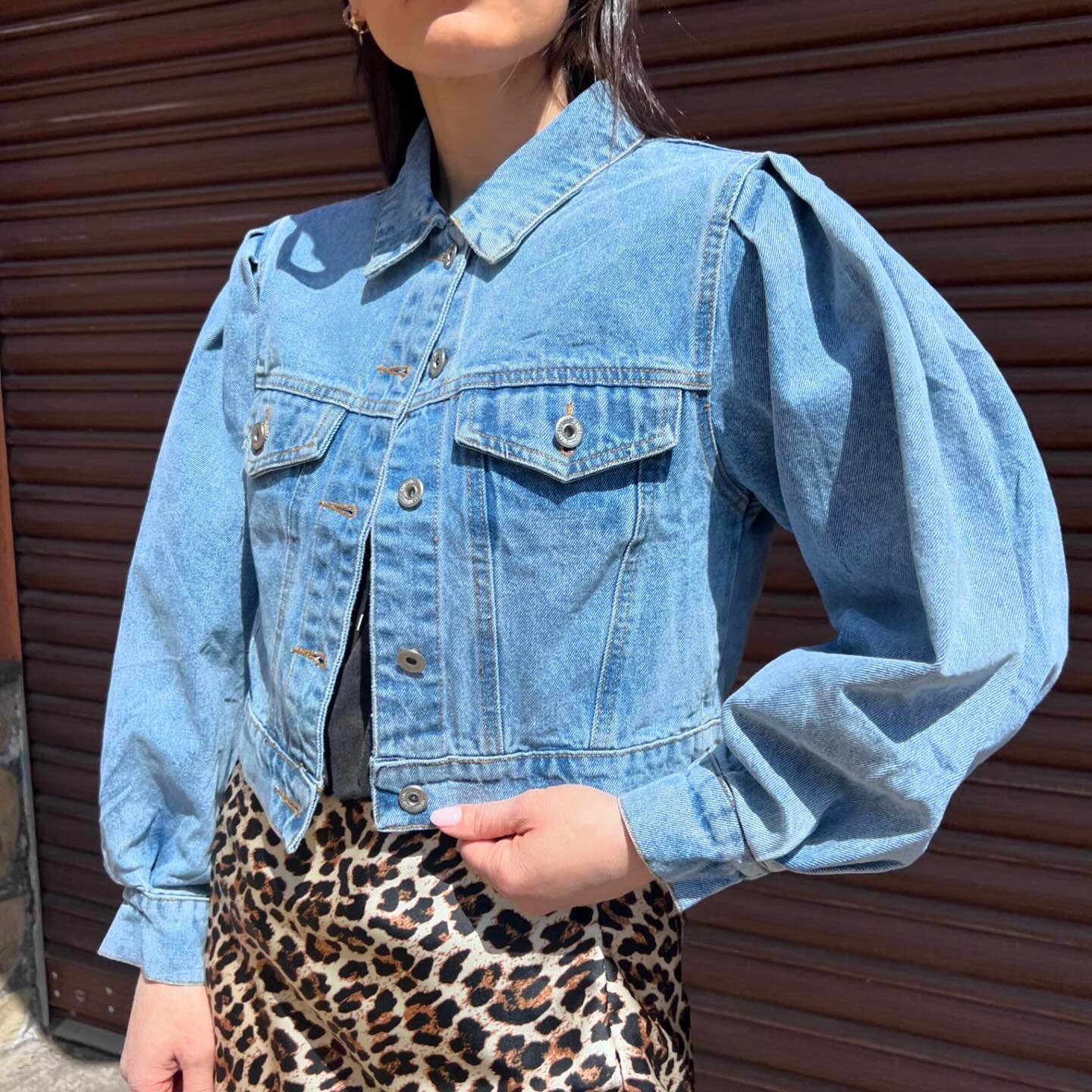 Giubbino in denim