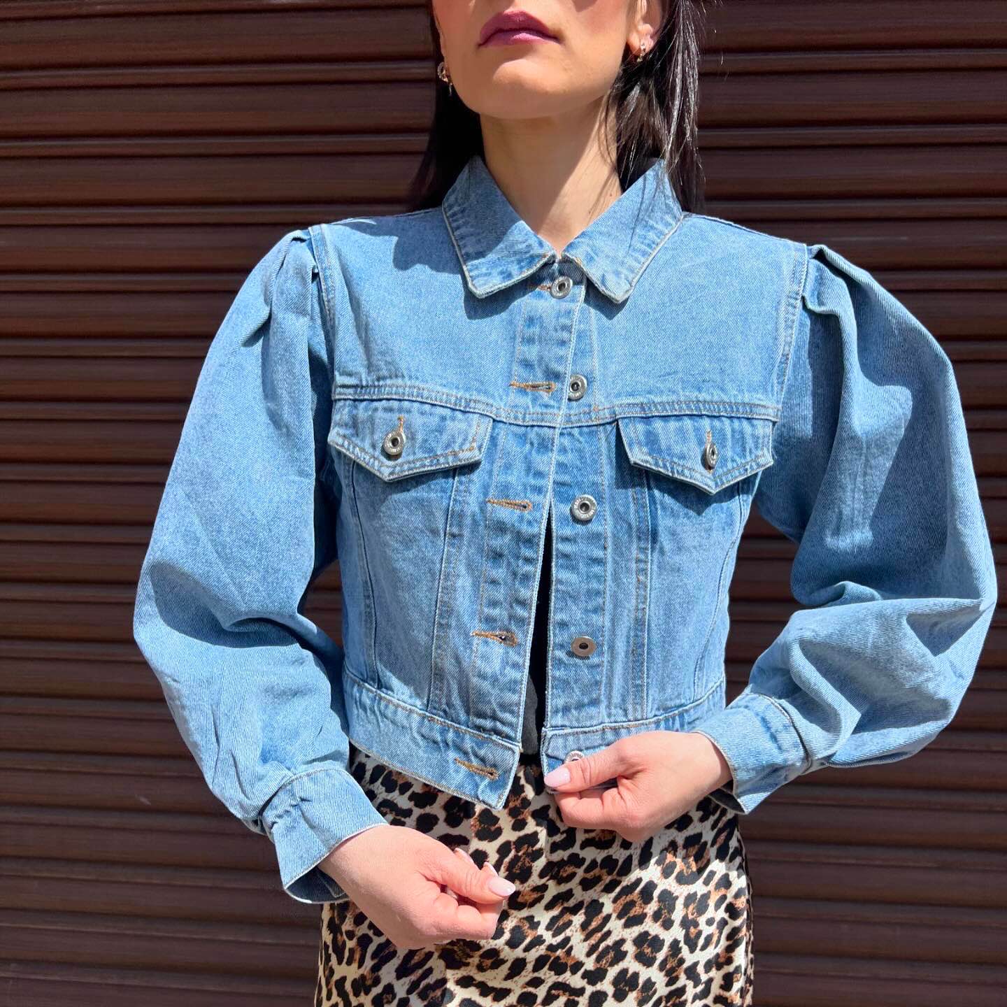 Giubbino in denim