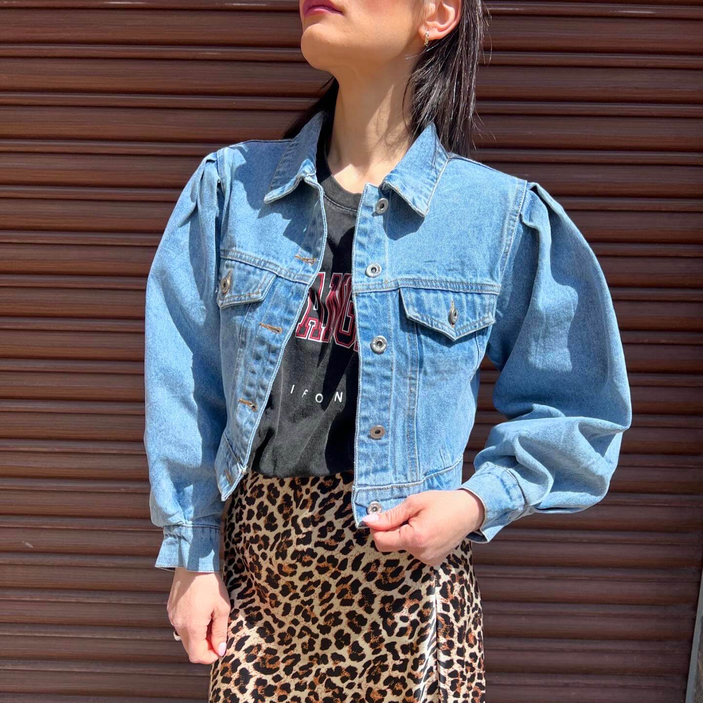 Giubbino in denim