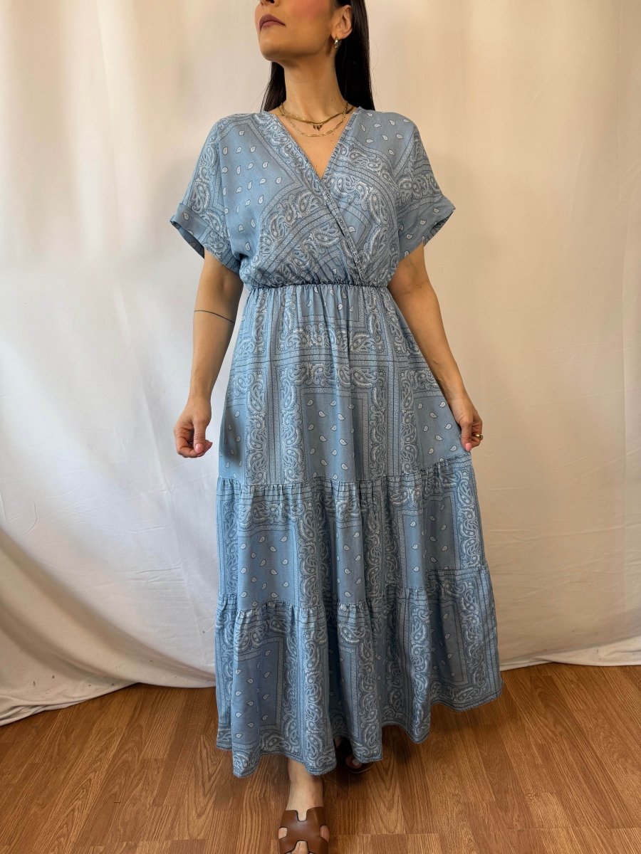 Abito bandana denim - Ella Lab