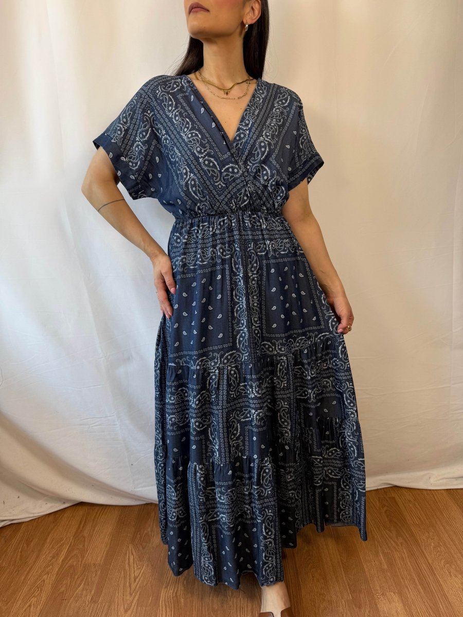 Abito bandana denim - Ella Lab