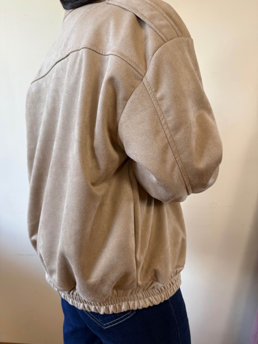 Bomber scamosciato Sandy - Ella Lab