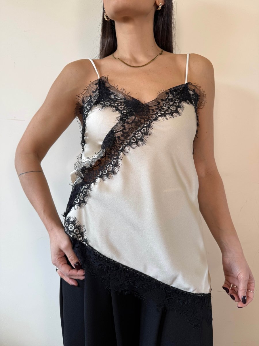 Top Cloe asimmetrico - Ella Lab