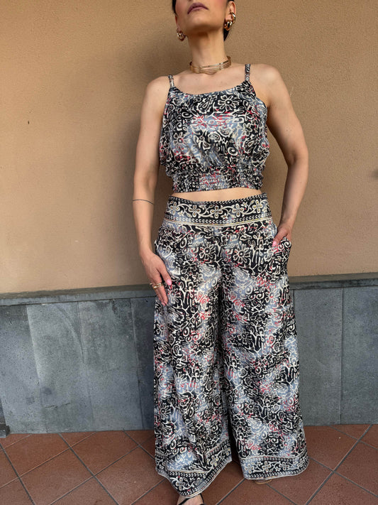 Coordinato Bollywood grigio