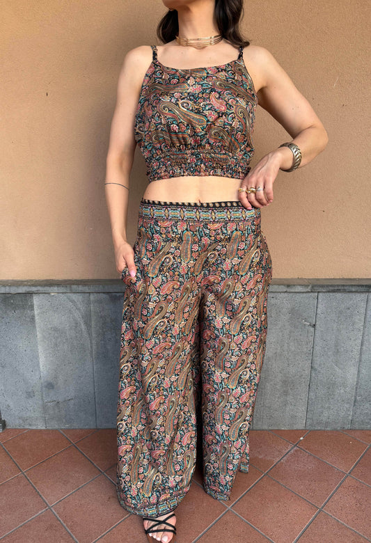 Coordinato Bollywood nero