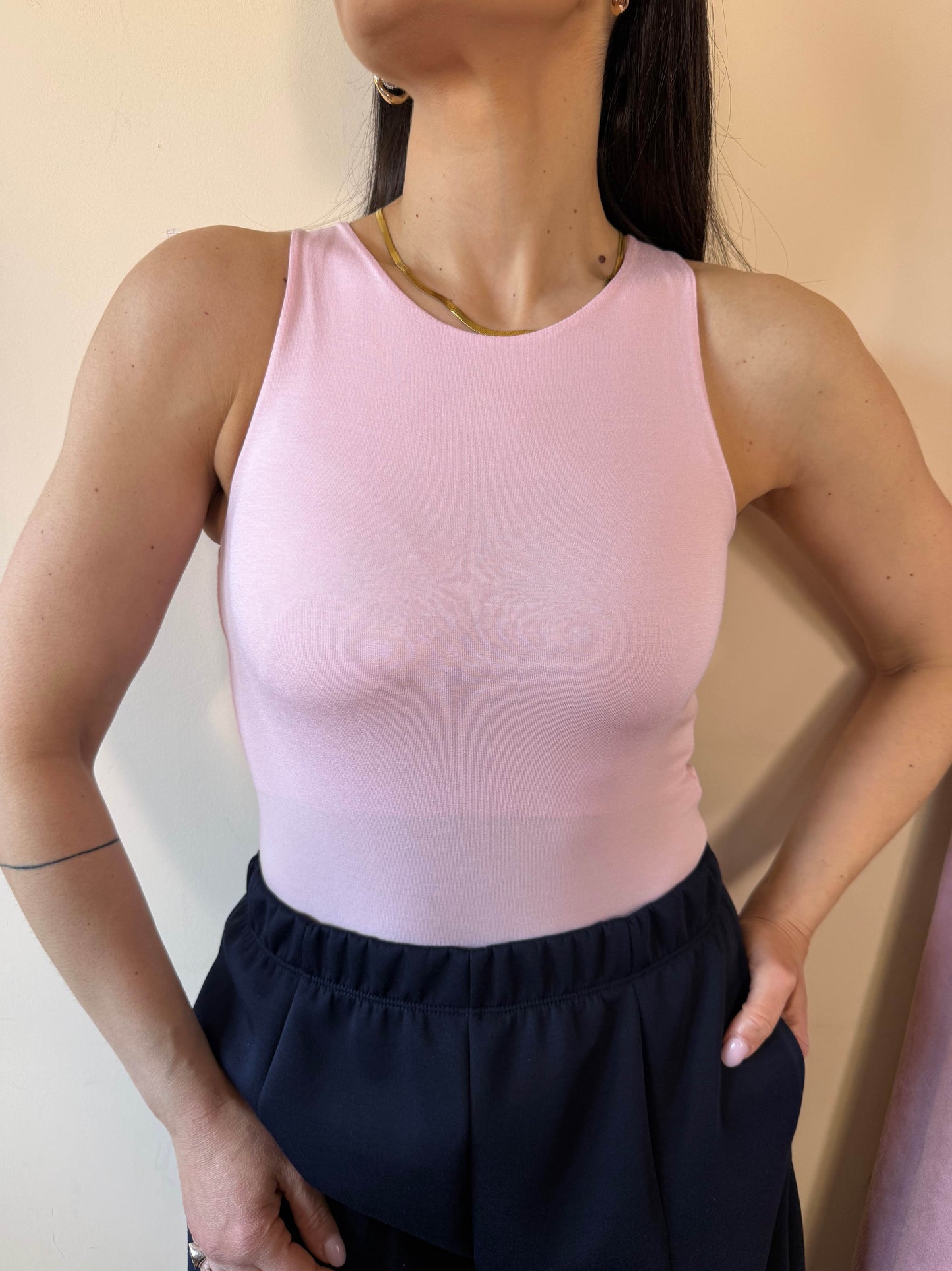 Body basic smanicato +4colori