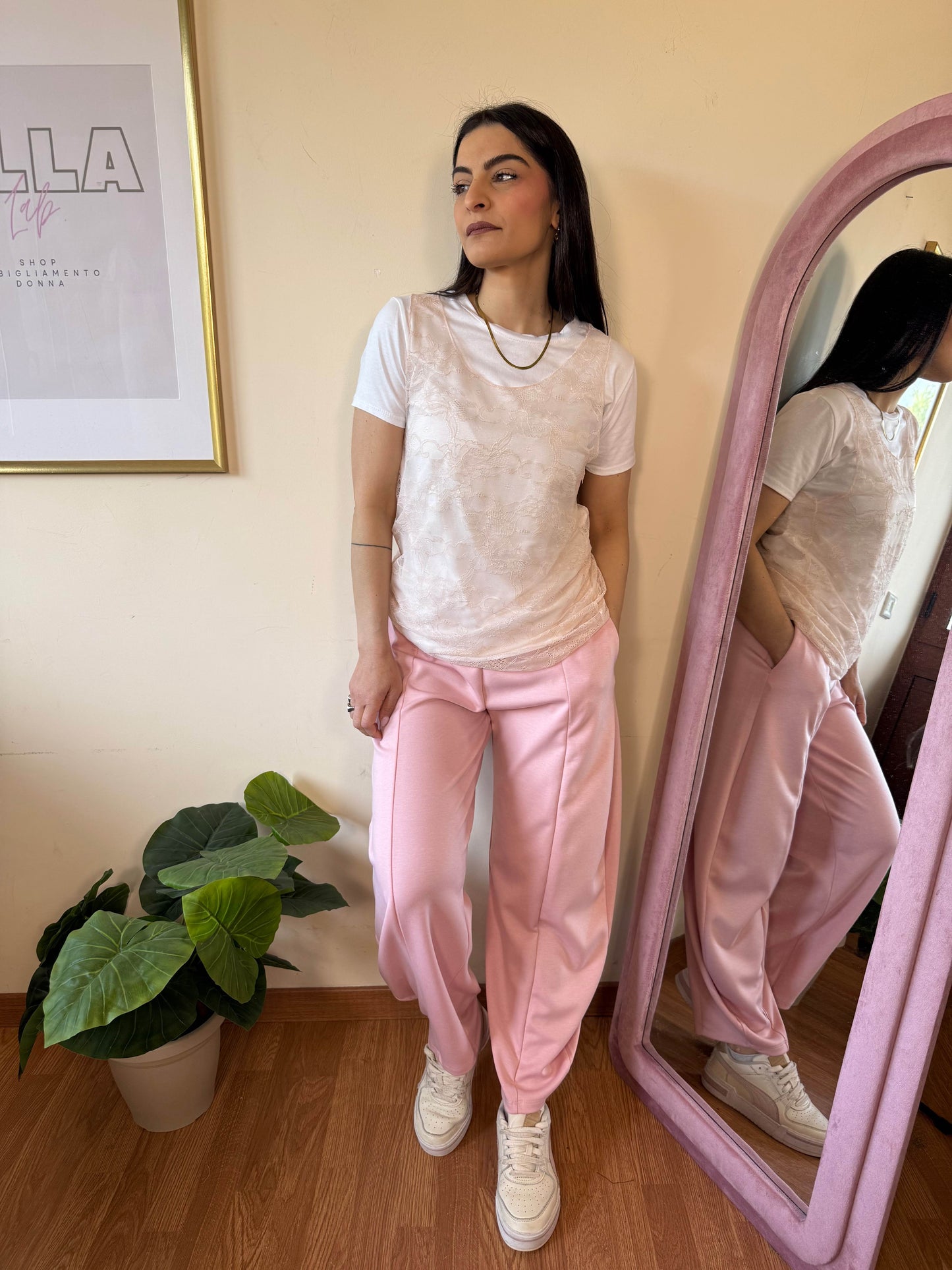 Panta jogger barrel +2 colori