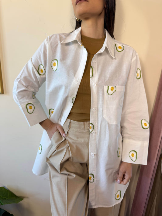 Camicia avocado
