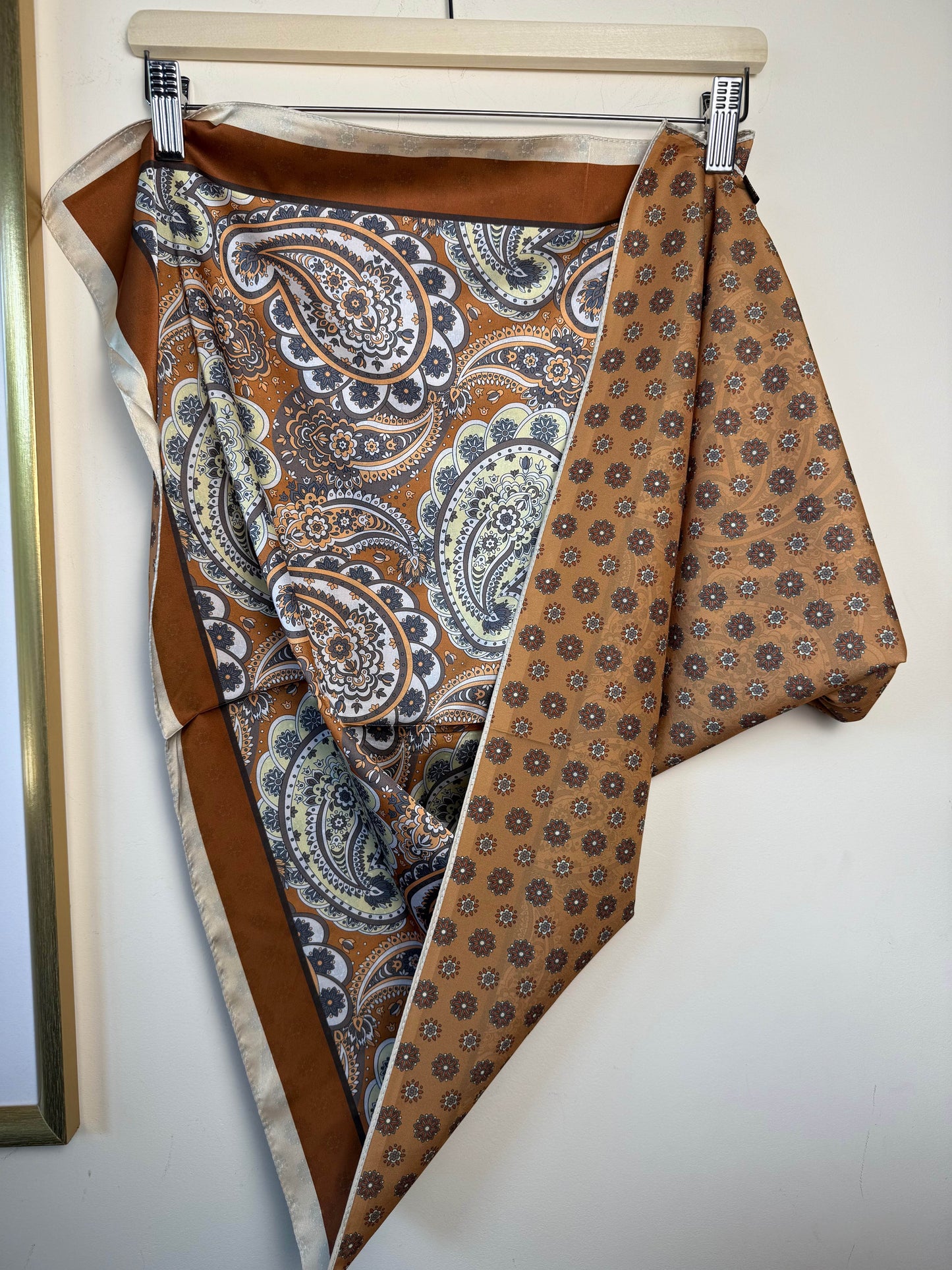 Foulard Marlena marrone