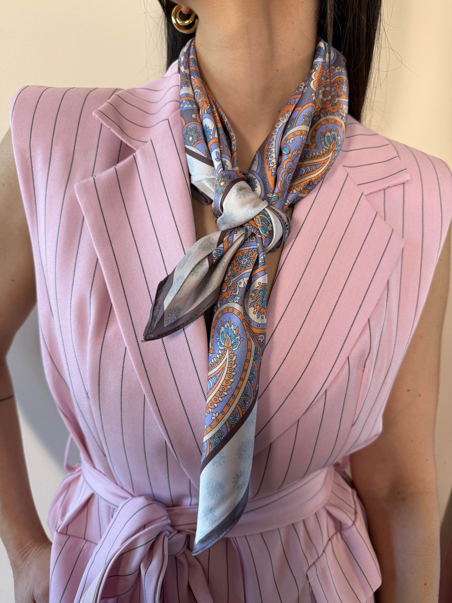 Foulard Marlena Rosa