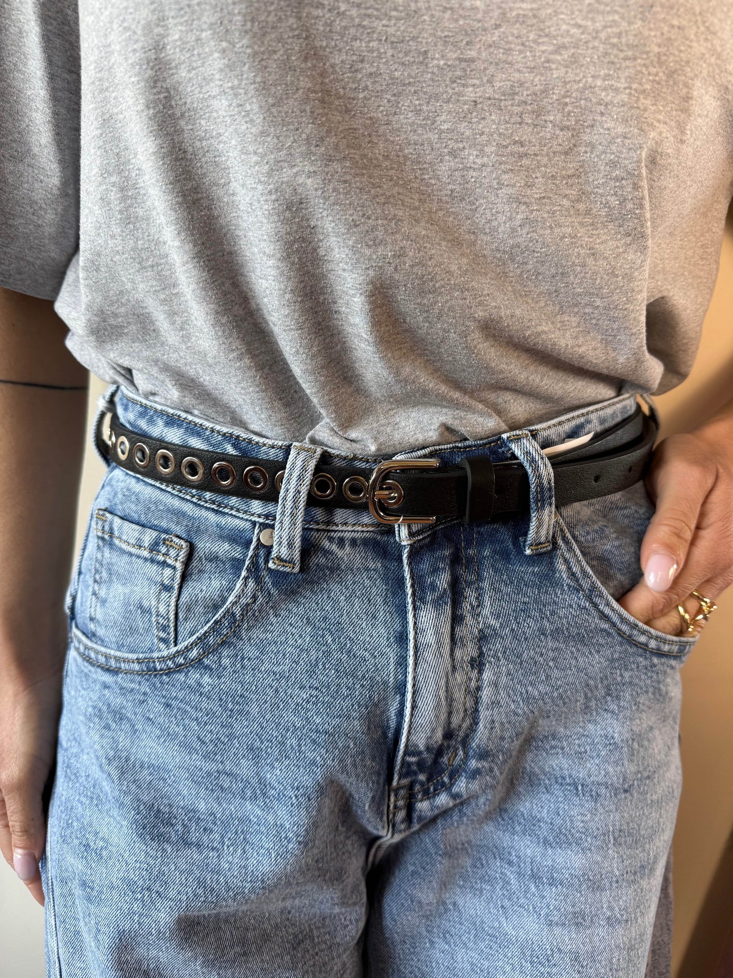 Cintura fori slim
