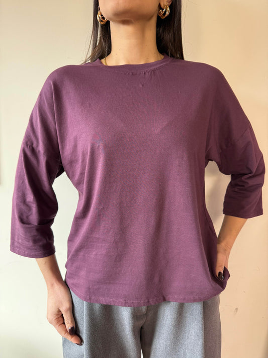 Maglia basic girocollo