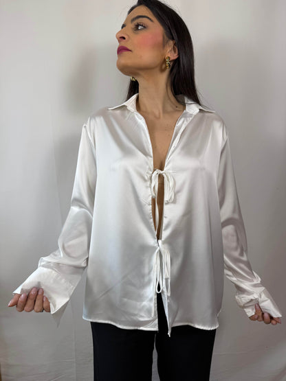 Camicia in satin