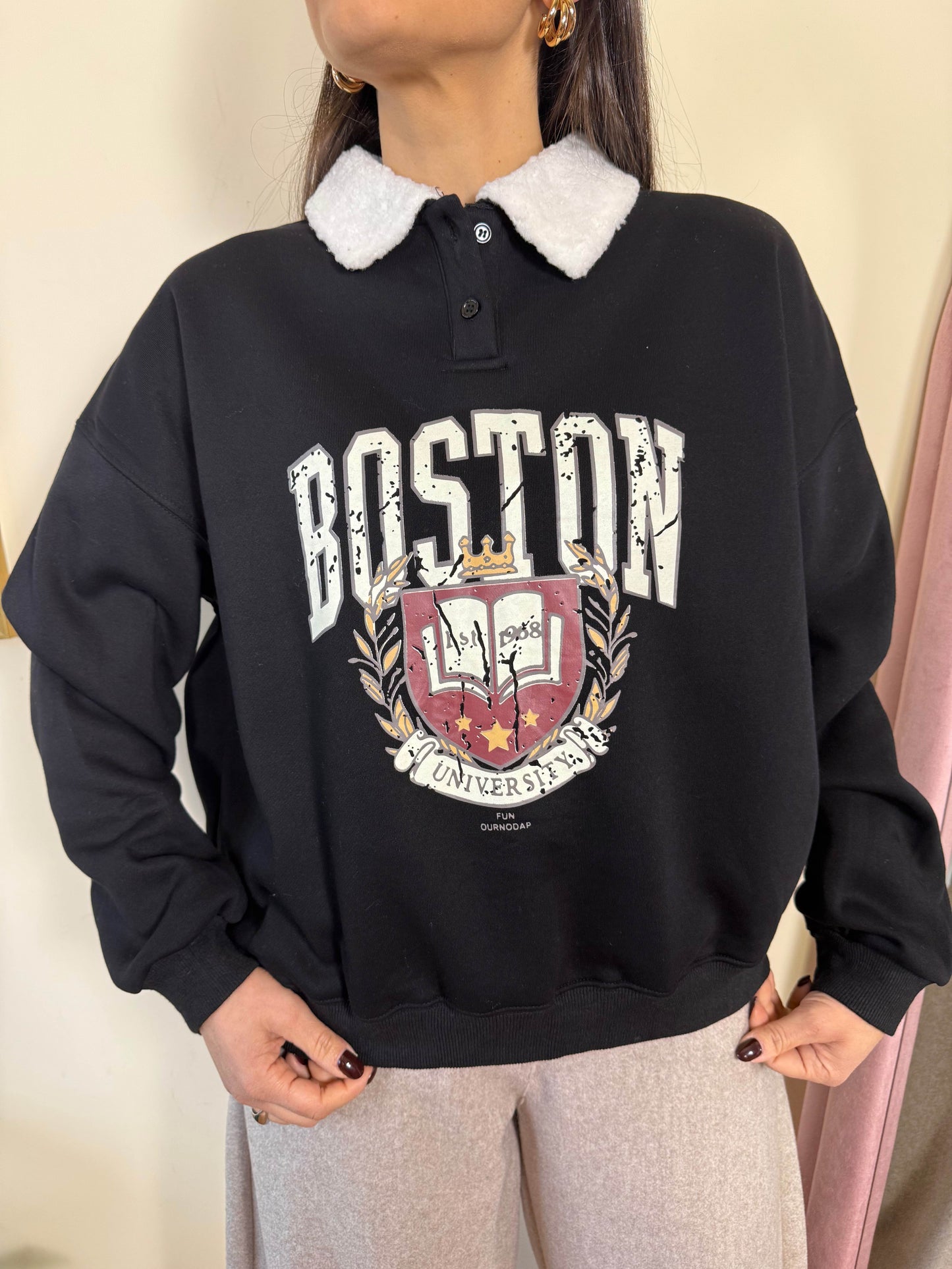 Felpa Boston