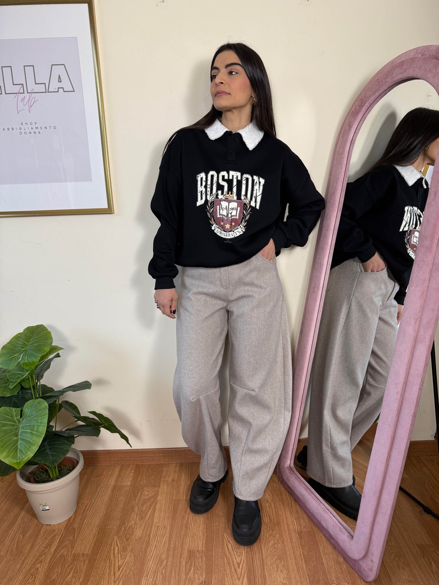 Felpa Boston
