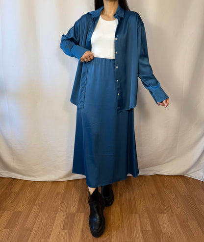 Completo in satin-ULTIMO DISPONIBILE