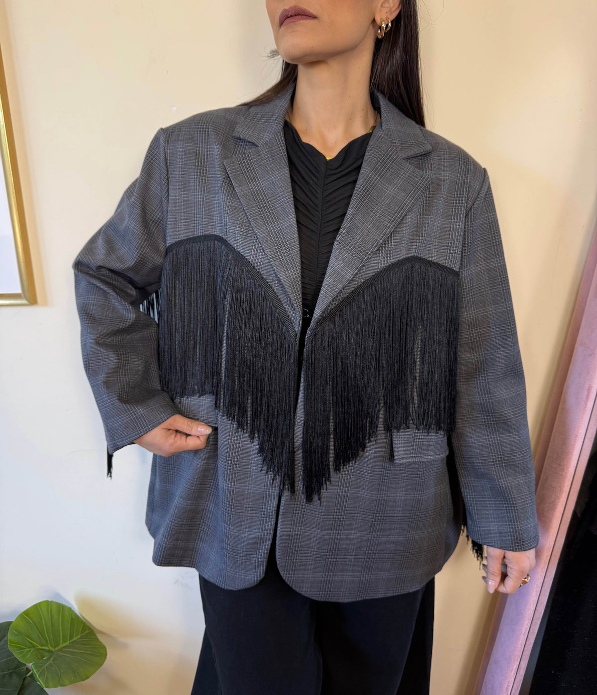 Blazer frange