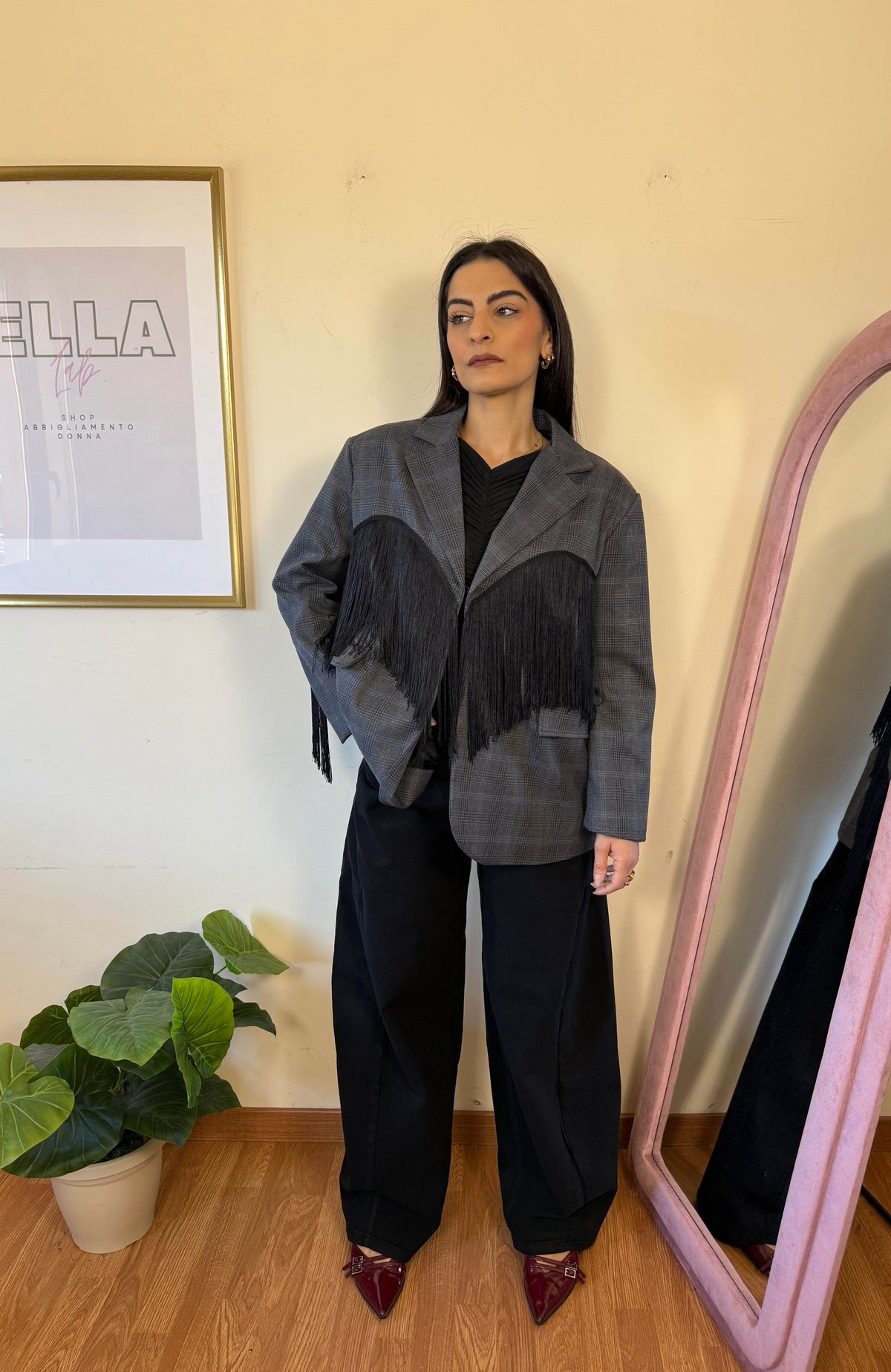 Blazer frange