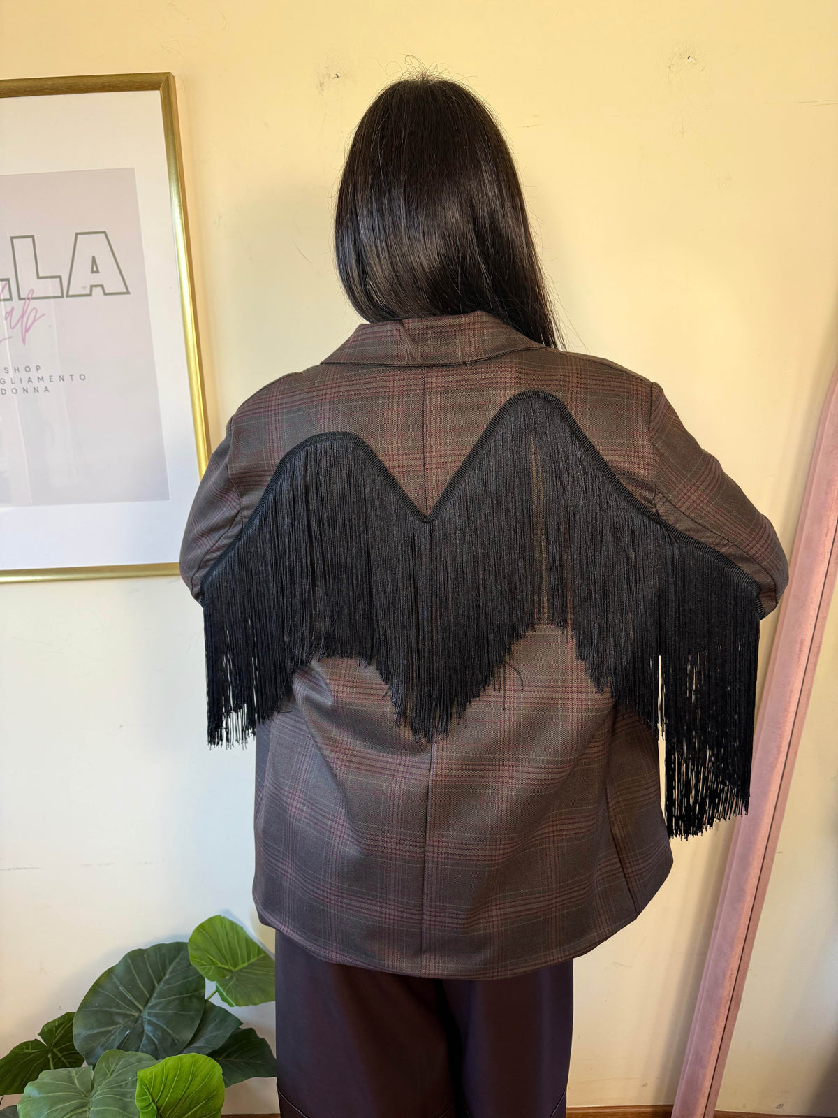 Blazer frange