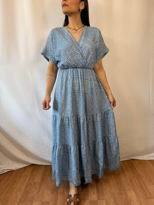 Abito bandana denim - Ella Lab