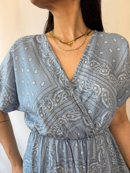 Abito bandana denim - Ella Lab