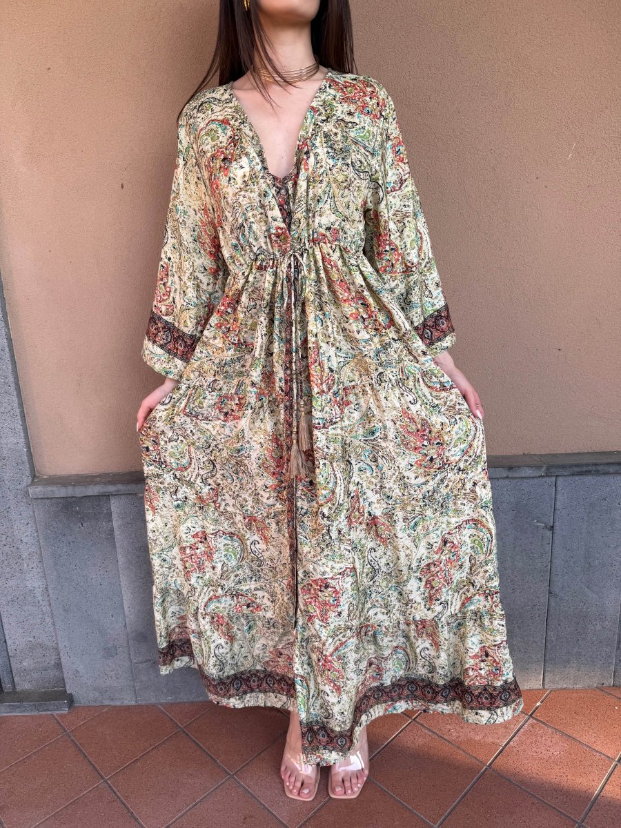 Abito Calcutta giallo - Ella Lab