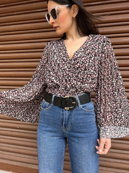 Blusa floreale - Ella Lab