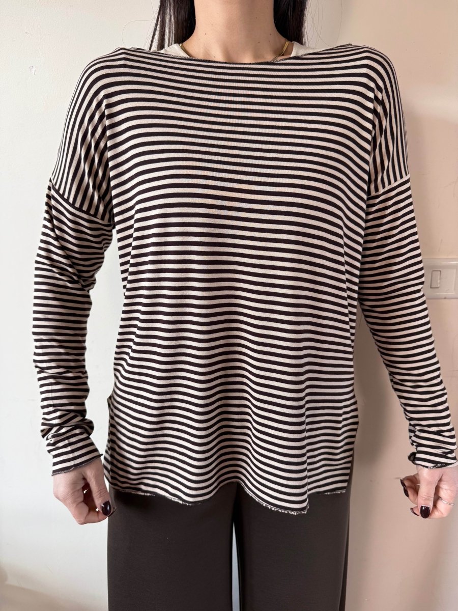 Maglia basic righe - Ella Lab