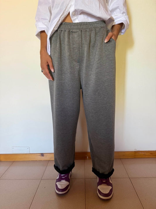 Pantalone jogger over - Ella Lab